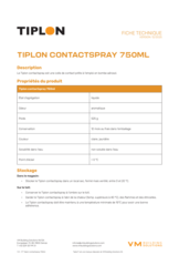 Tiplon contactspray 750 ml - FT
